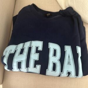 The bar varsity sweatshirt